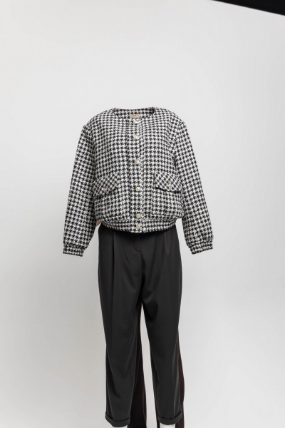 Брюки, бомбер EZER 2036 молочно-черный - фото 10