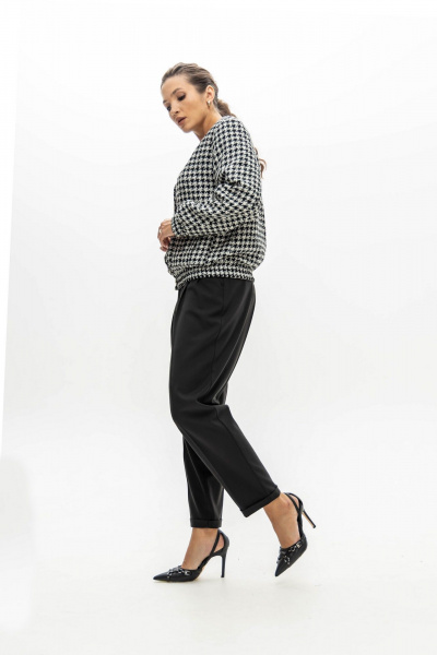 Брюки, бомбер EZER 2036 молочно-черный - фото 6