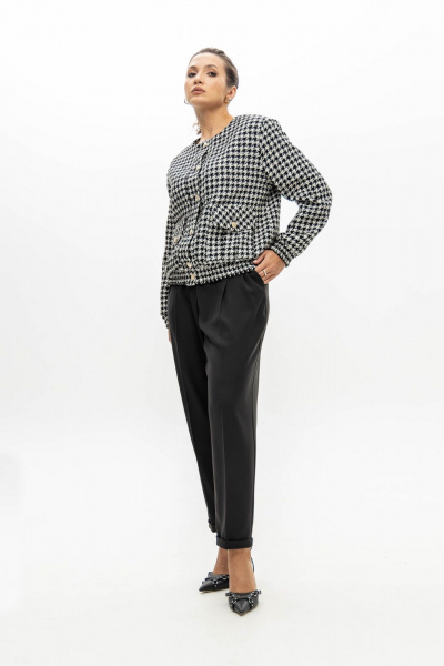 Брюки, бомбер EZER 2036 молочно-черный - фото 5