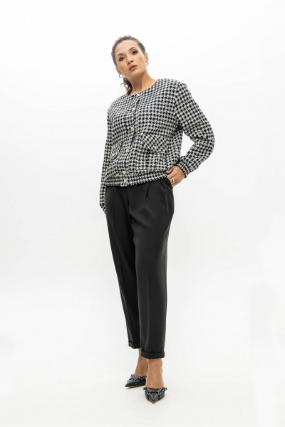 Брюки, бомбер EZER 2036 молочно-черный - фото 2