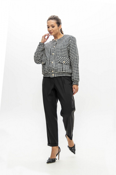 Брюки, бомбер EZER 2036 молочно-черный - фото 4