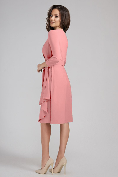 Платье, пояс AYZE 1672 розовый - фото 3