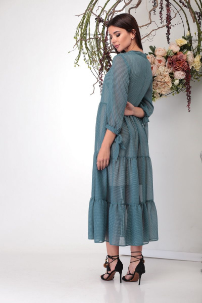 Платье Michel chic 995 изумруд - фото 4