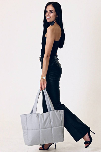 Шопер MT.Style TOTE1 gray - фото 4