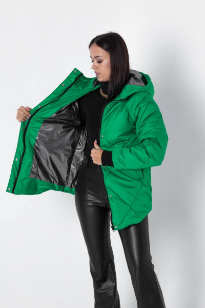 Куртка зимняя зелёная с утеплителем Hoopon MT.Style 182534333 - фото 2