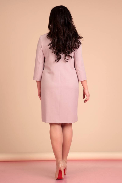 Платье Liona Style 622 пудра - фото 2