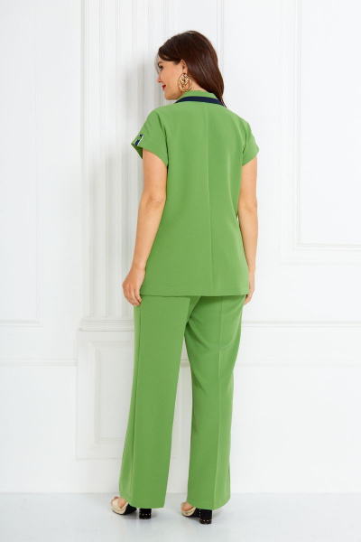 Брюки, жакет ANASTASIA MAK 718 зеленый - фото 2