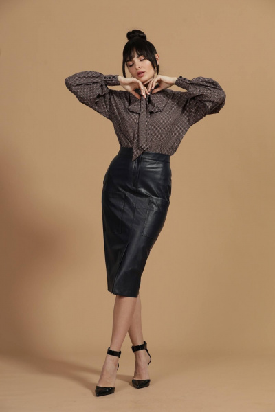 Юбка Твой имидж 1475 черный - фото 4