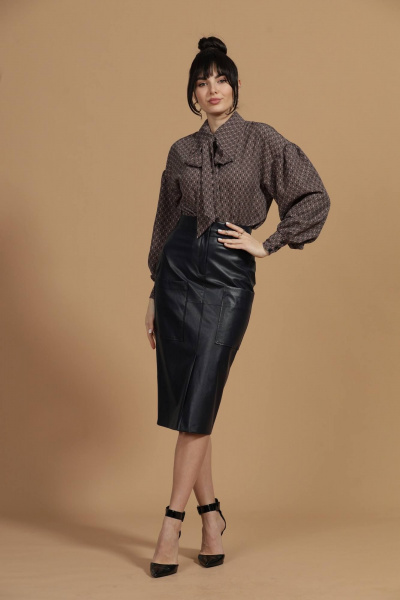 Юбка Твой имидж 1475 черный - фото 1