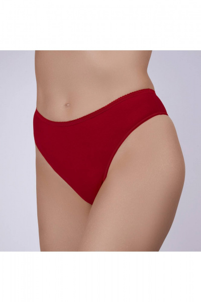 Трусы-стринги из хлопкового трикотажа Verally 126-7 красный - фото 3