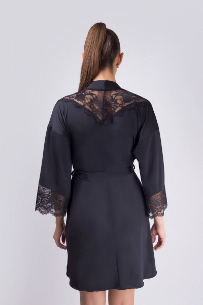 Пеньюар Verally 372-1 черный - фото 2