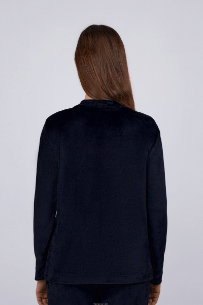 Джемпер Verally 490-1 темно-синий - фото 2