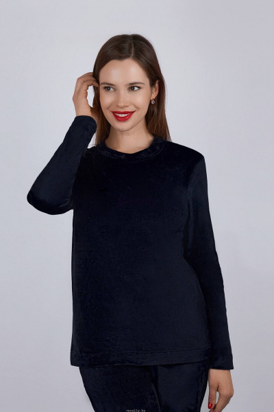 Джемпер Verally 490-1 темно-синий - фото 1