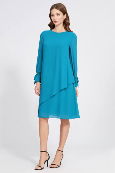 Платье Bazalini 4819 морская_волна - фото 1