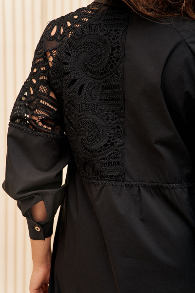 Платье Vittoria Queen 22153 черный - фото 9