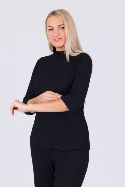 Блуза Belarusachka С5735 черный - фото 2