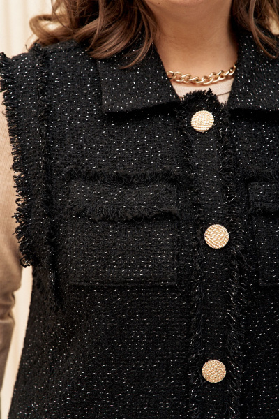 Жилет Vittoria Queen 22323 черный - фото 4