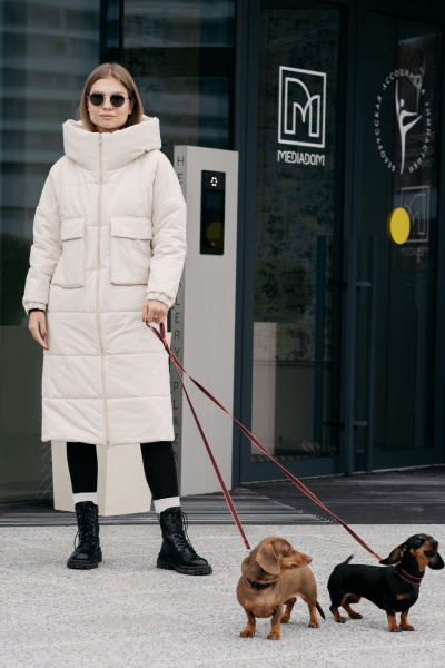 Пальто FEVRALI М02-2023 молочный - фото 2