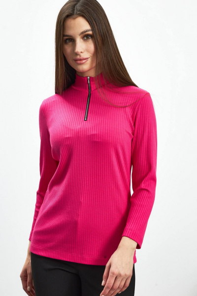 Джемпер трикотажный на каждый день в розовом цвете Femme & Devur 30637 1.13F(170) - фото 1