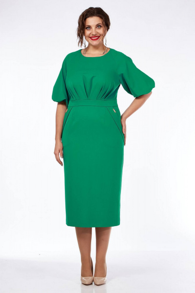 Платье Lady Style Classic 1817 зеленые_тона - фото 1