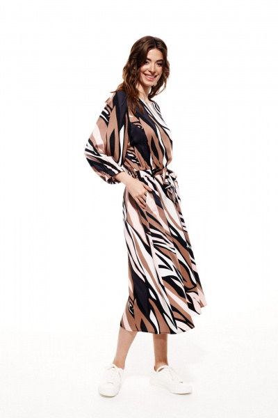 Платье ELLETTO 1989 мультиколор - фото 15