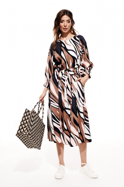 Платье ELLETTO 1989 мультиколор - фото 11