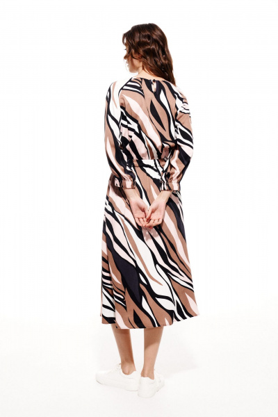 Платье ELLETTO 1989 мультиколор - фото 3