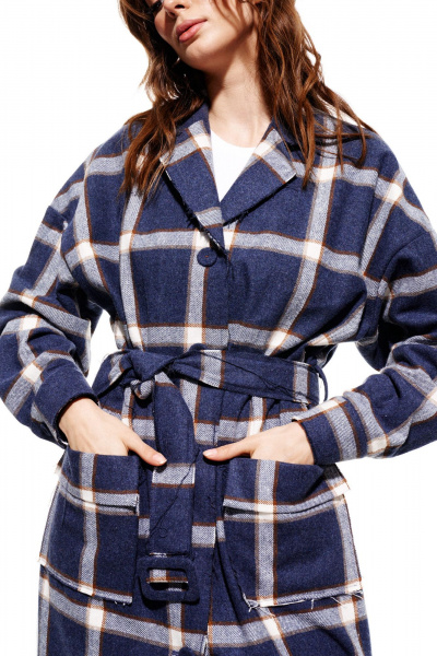 Кардиган ELLETTO 3708 синий - фото 4