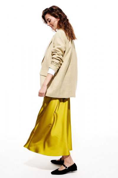 Жакет ELLETTO 3711 желтый - фото 8