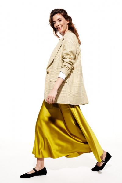 Жакет ELLETTO 3711 желтый - фото 4