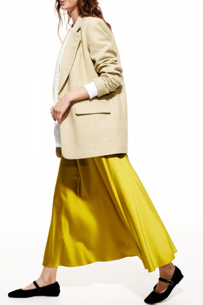 Жакет ELLETTO 3711 желтый - фото 5