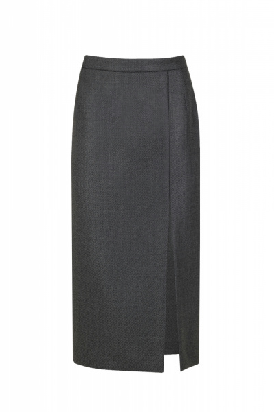 Юбка Elema 4К-600-170 серый - фото 1