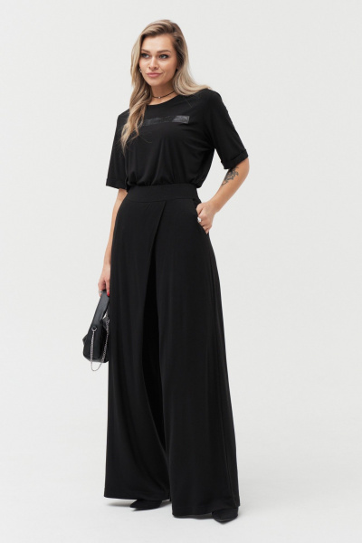 Брюки GRATTO 3348 черный - фото 1