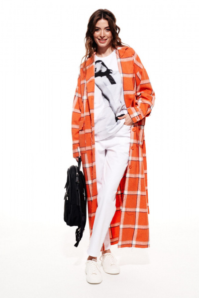 Кардиган ELLETTO 3708 оранжевый - фото 15