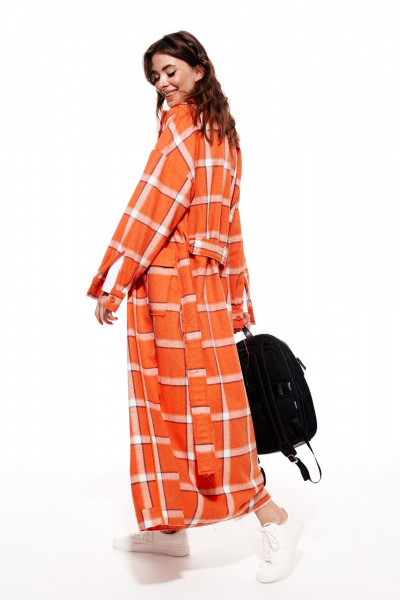 Кардиган ELLETTO 3708 оранжевый - фото 11