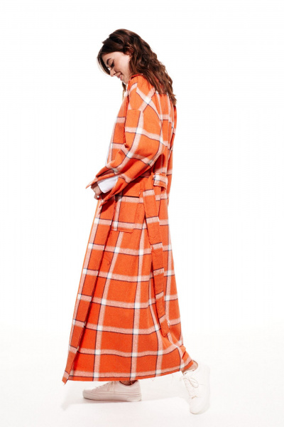 Кардиган ELLETTO 3708 оранжевый - фото 9