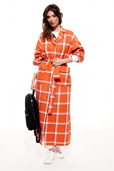 Кардиган ELLETTO 3708 оранжевый - фото 7