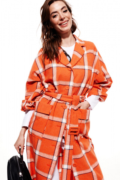 Кардиган ELLETTO 3708 оранжевый - фото 6