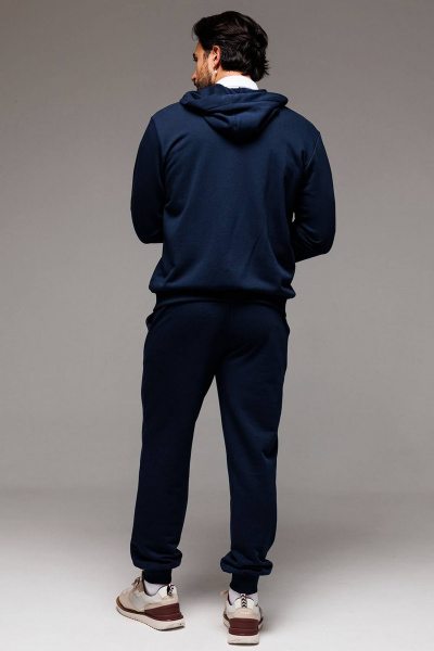 Мужской спортивный костюм комплект худи и брюки из трикотажа GO M3070/20-04 - фото 6
