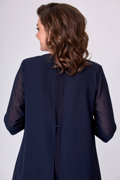 Платье Moda Versal П2420 т.синий - фото 13
