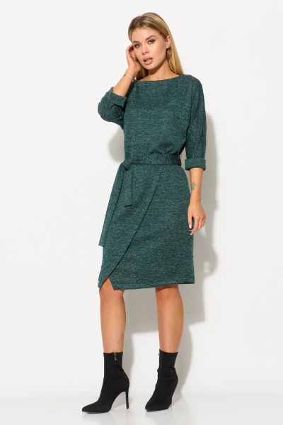 Платье Talia fashion 419 зеленый - фото 4