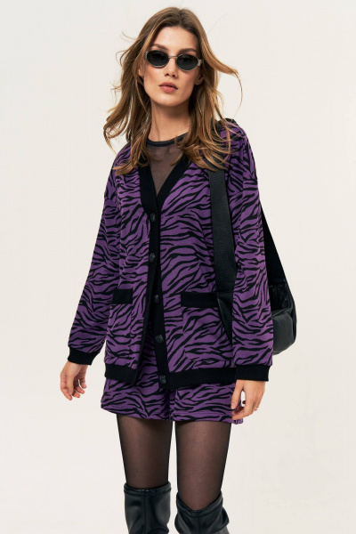 Кардиган, шорты LeNata 20370 дизайн - фото 3