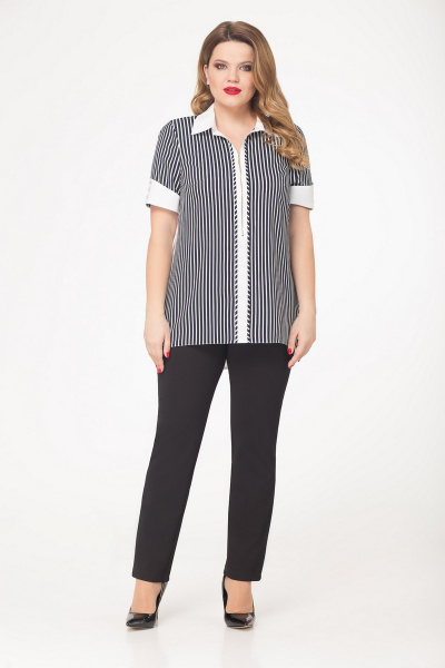 Блуза DaLi 2274 полоска - фото 2