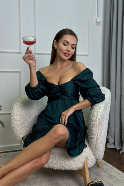 Платье THE.WOMAN 0156 зелень - фото 3