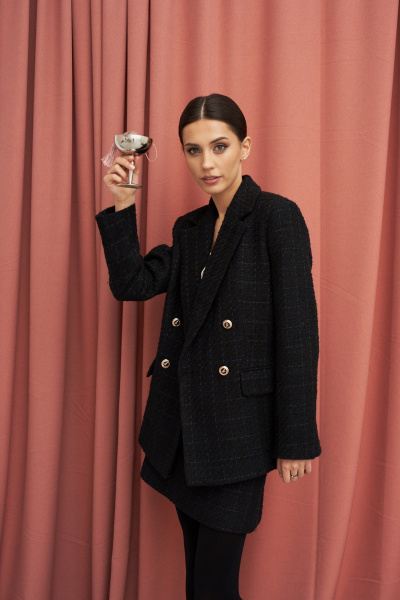 Жакет, юбка ATTIKA А3477 черный - фото 3