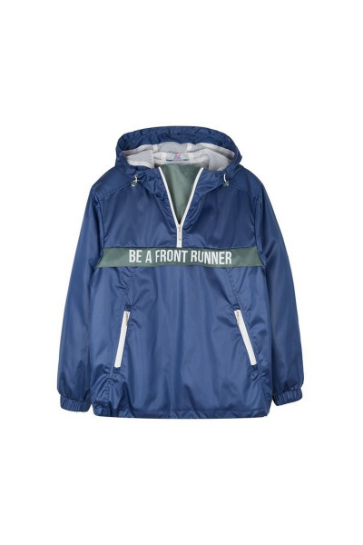 Аноракор демисезонный из плащёвой ткани с капюшоном Bell Bimbo 181043 т.синий - фото 1