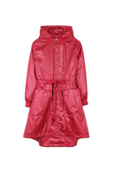 Плащ демисезонный из плащёвой ткани с подкладкой Bell Bimbo 181016 гранат - фото 1