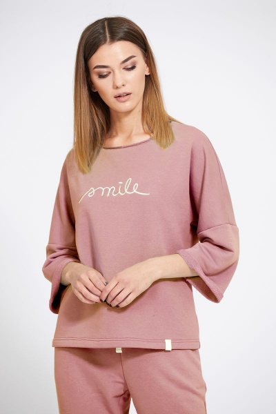 Брюки, джемпер EOLA 1849 грязно-розовый - фото 3