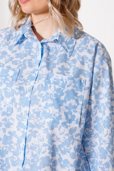 Блуза KOKOdea 4.14_голубой - фото 4