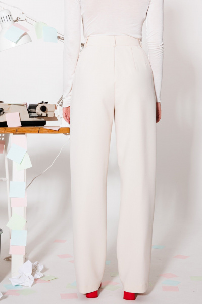 Брюки KOKOdea 211960.2_бежевый - фото 6